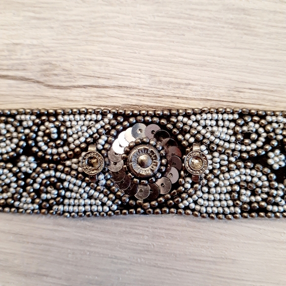 Free People Western silver bead belt main image 9